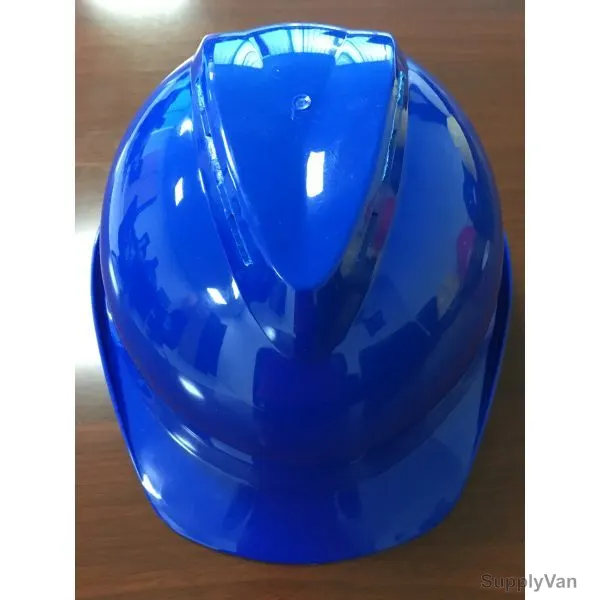 Workworth Safety Helmet With Ratchet Suspension, WW-1110, 51-62CM, Blue