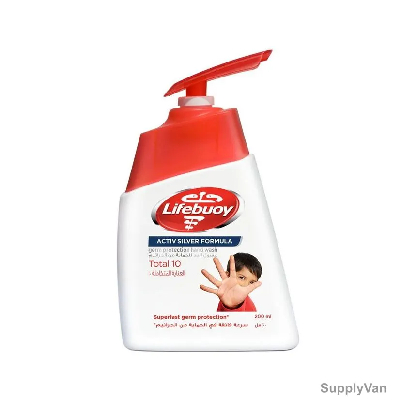 Lifebuoy Total 10 Germ Protection Hand Wash, 200ML