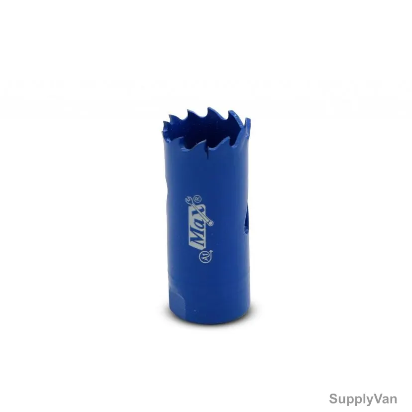Max Hole Saw, MC359-WOO18M1, Bi-Metal, 18MM, Blue — image 1