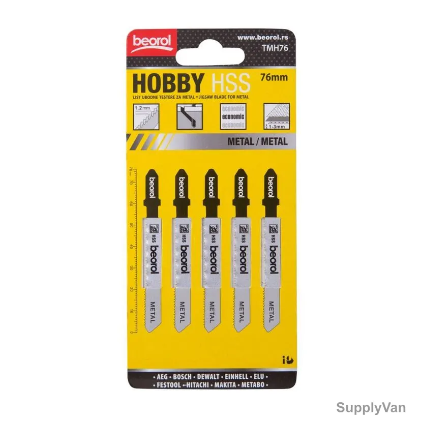 Beorol Jigsaw Blade, TMH76, Hobby, PK5