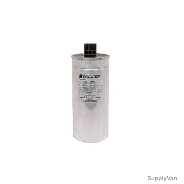 Circutor Tubular Power Capacitor, CLZ-FP-48-30N, 480V, 3 Phase, 30 kVAr