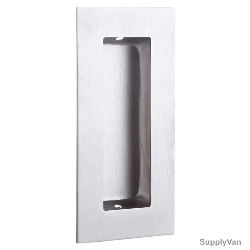 Dorfit Rectangle Sliding Furniture Handle, DTFH010, SS, Satin