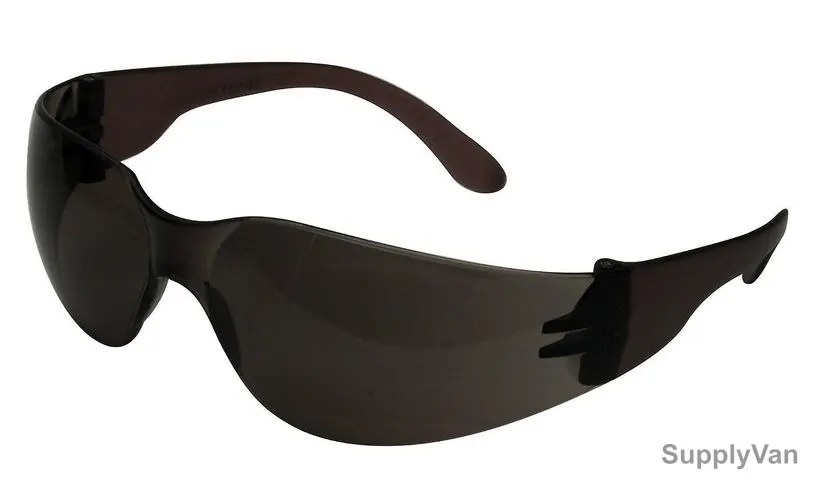 Tuf-Fix Safety Spectacles, SF12NLBS, Polycarbonate, Black, PK10