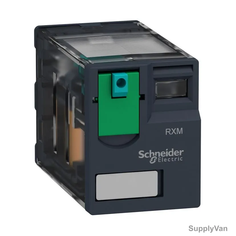 Schneider Electric Miniature Plug-In Relay, RXM3AB1BD, 3 CO, 24VDC, 10A