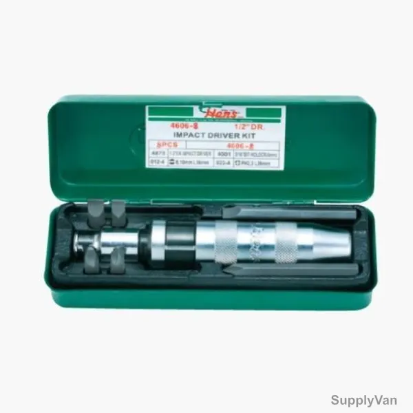 Hans Impact Screwdriver Set, 4606-8, 6PCS