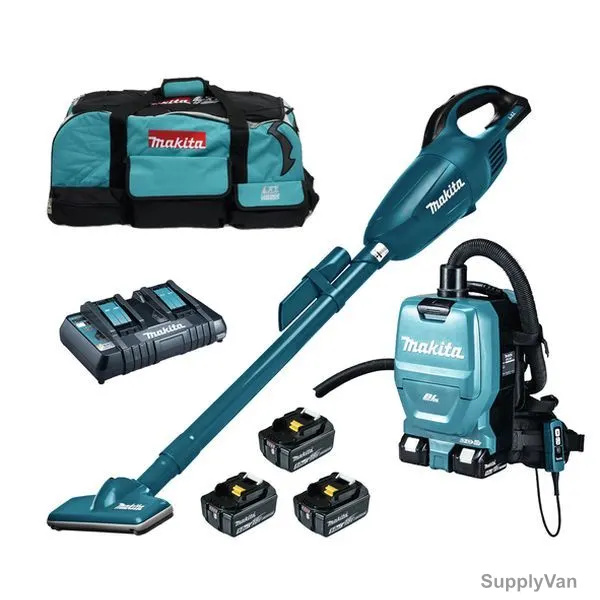 Makita Cordless Combipack, DLX2248PT1, 4 Pcs/Pack