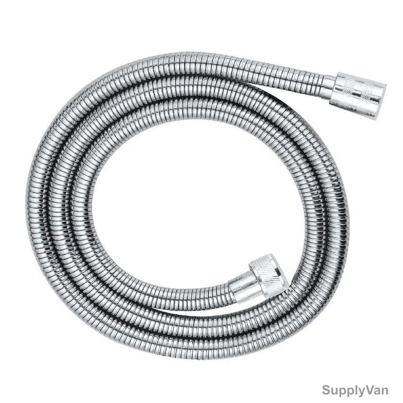 Siena Hose Pipe, 6066140, 200CM, Chrome, Silver