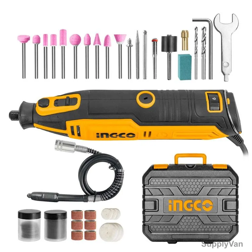 Ingco Mini Grinder, MG13328, 130W, 10000-35000 RPM — image 1