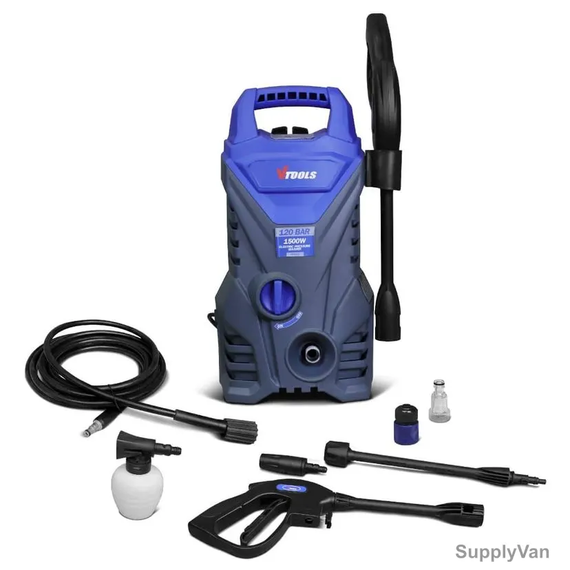 Vtools Electric Pressure Washer, VT1501, 1500W, 120 Bar — image 1