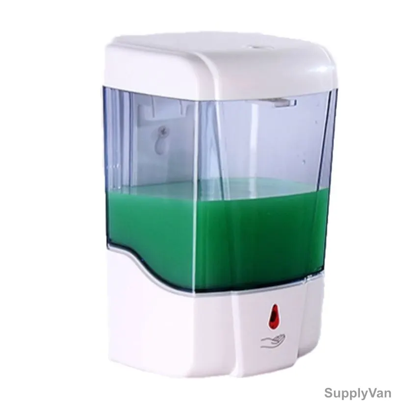 Automatic Soap Dispenser, 700ML, ABS, White/Clear