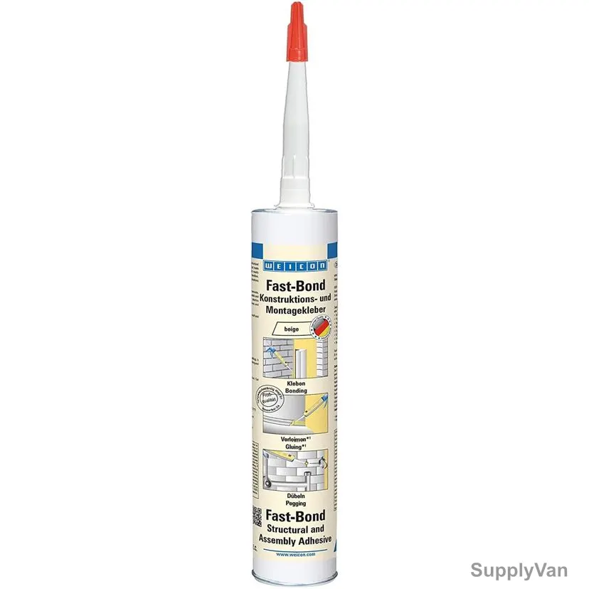 Weicon Fast-Bond Assembly Polyurethane Adhesive, 13309310, 310ML, Beige — image 1