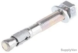 Fischer Throughbolt Wedge Anchor, FWA-12x200, 12mm, PK25