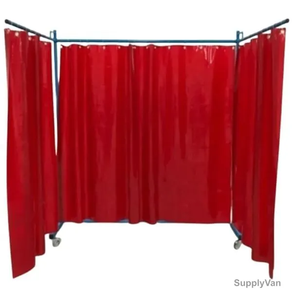 Welding Curtain With Hooks, 180CM Height x 205CM Width