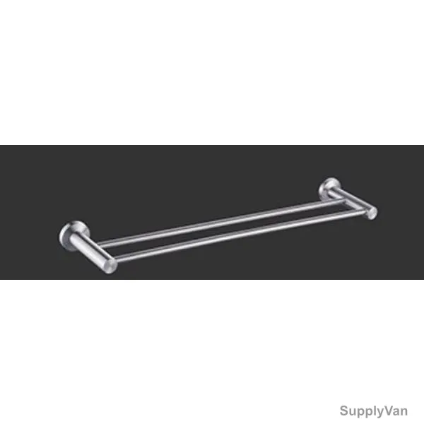 Sanipro Double Robe Hook, MST520109, Stainless Steel, Silver