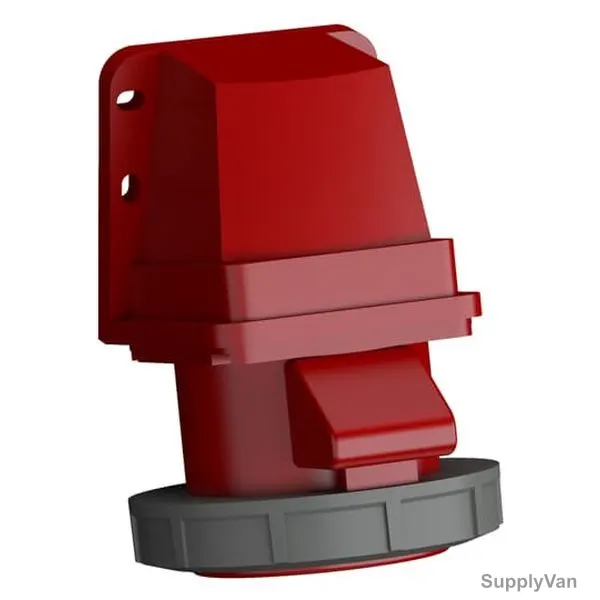 ABB Pin and Sleeve Connector, 432BRS6W, 5 Pole, 32A, Red