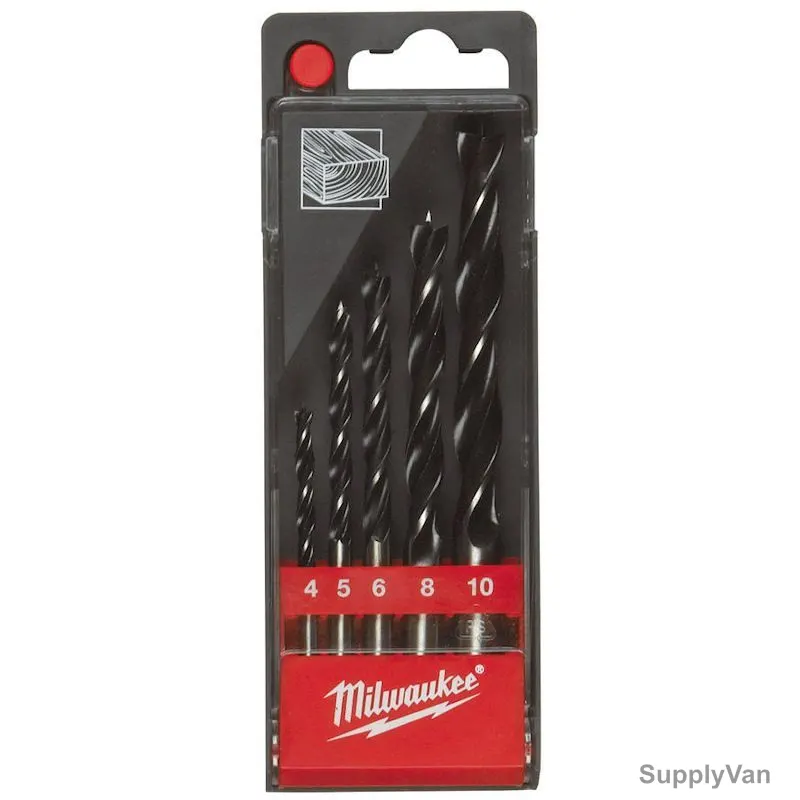Milwaukee Wood Drill Bit Set, 4932352465, 5 Pcs/Set — image 1