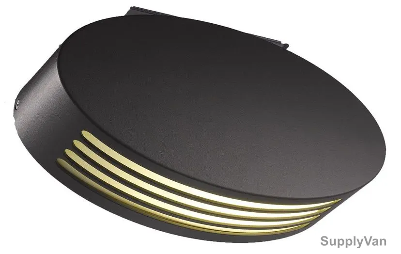 Syv Wall Light, Wand, 18W, Dark Grey