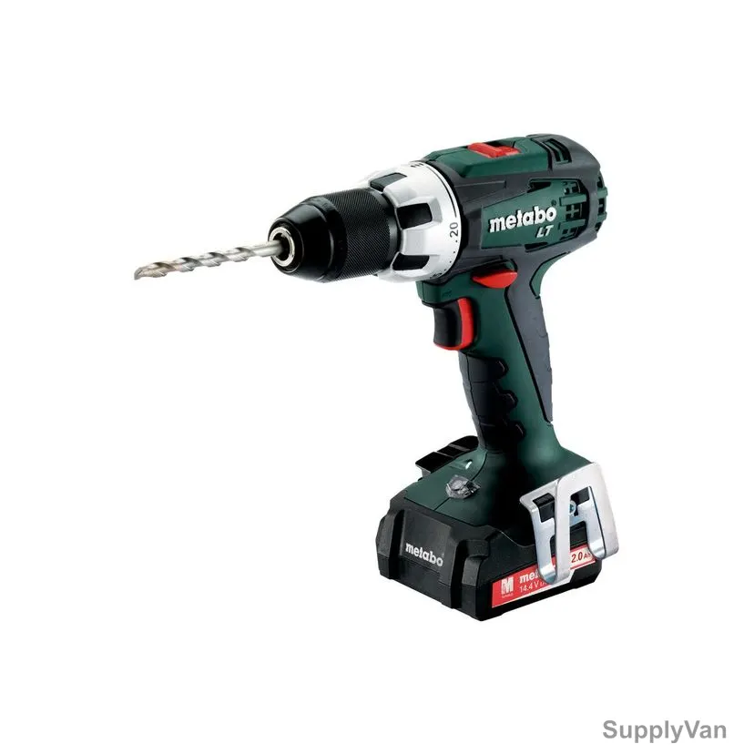 Metabo Cordless Drill, BS-14-4-LT, 14.4V, 2 x 2Ah Battery — image 1