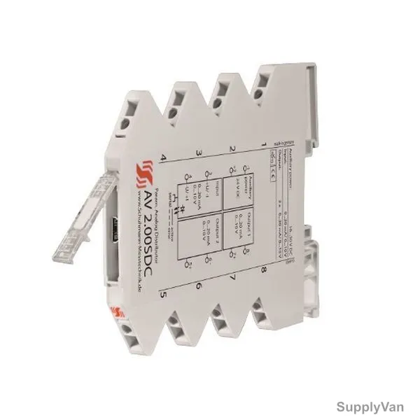Schuhmann Messtechnik Parameterizable Analogue Distributor, AV2-00SDC, 24VDC, 2-10V, 0-20mA