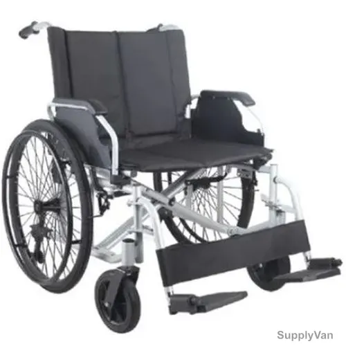 3W Wheel Chair, 3W-956Q-60, Steel, Black