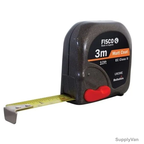Fisco Uni Matic Measuring Tape, UM3ME, 3 Mtrs