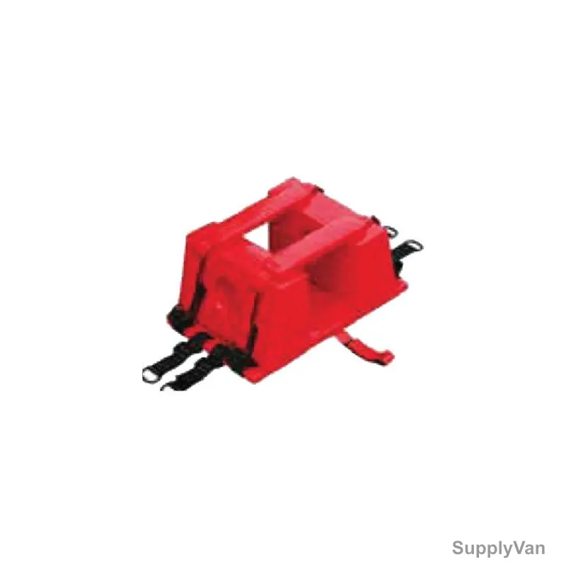 3W Head Immobilization, 3W-272, Plastic, Red