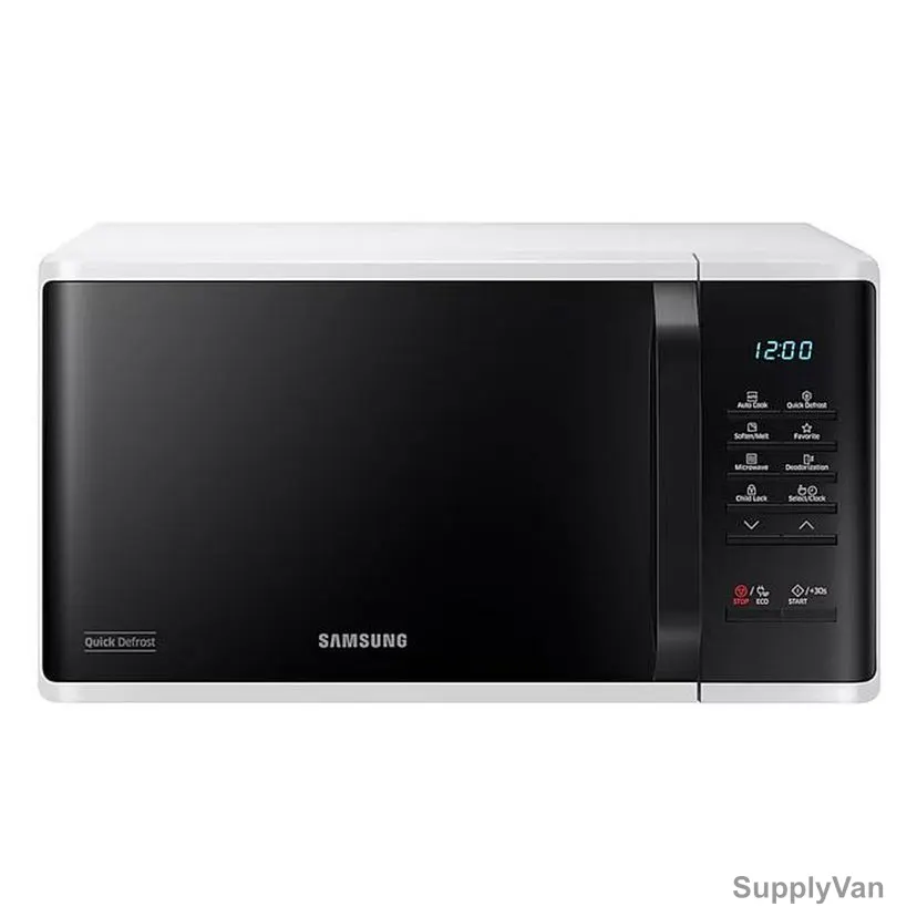Samsung Solo Microwave Oven, MS23K3513AW, 1150W, 23 Ltrs Capacity, White — image 1
