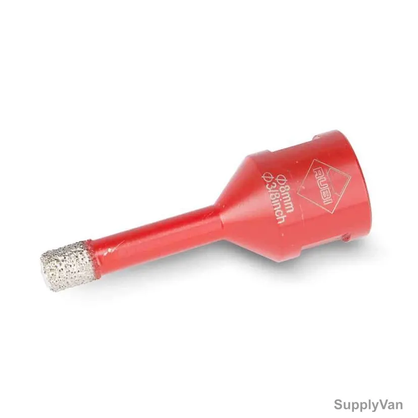 Rubi Drygres Dry Diamond Drill Bit, 5989, M14, 8MM Bit Dia