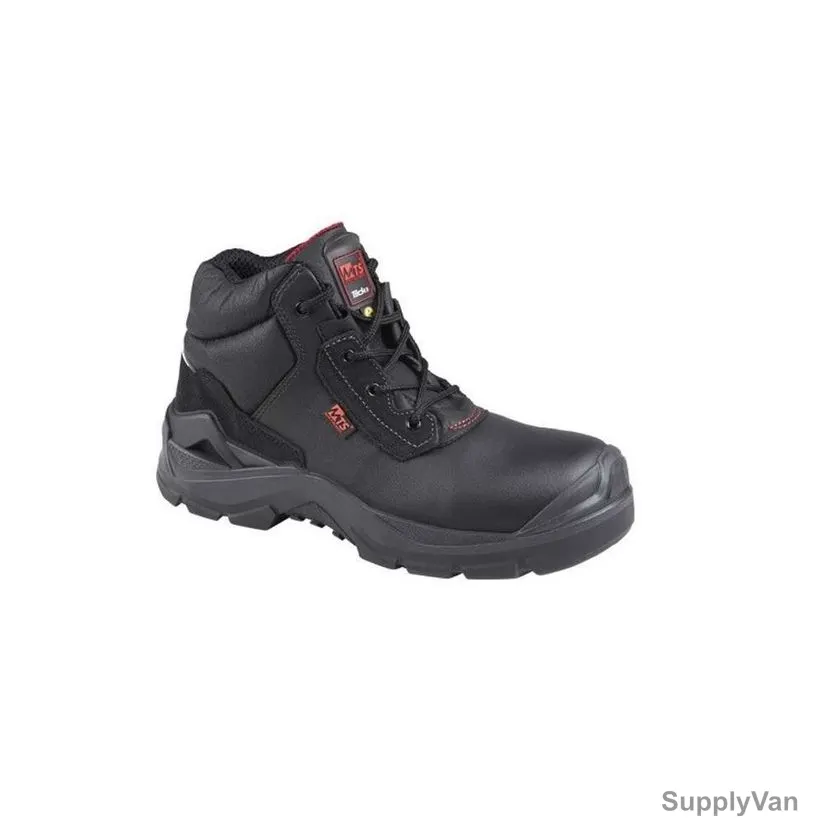 Mts Tech Total Flex S3 Safety Shoes, 70109, Black, Size44
