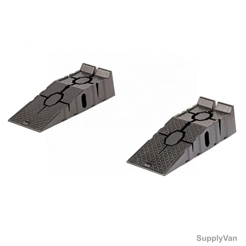 Nordberg Car Ramp, N30R2.5, Plastic, 218MM Height x 300MM Width x 900MM Length, 2.5 Ton Weight Capacity, 2 Pcs/Pack — image 1