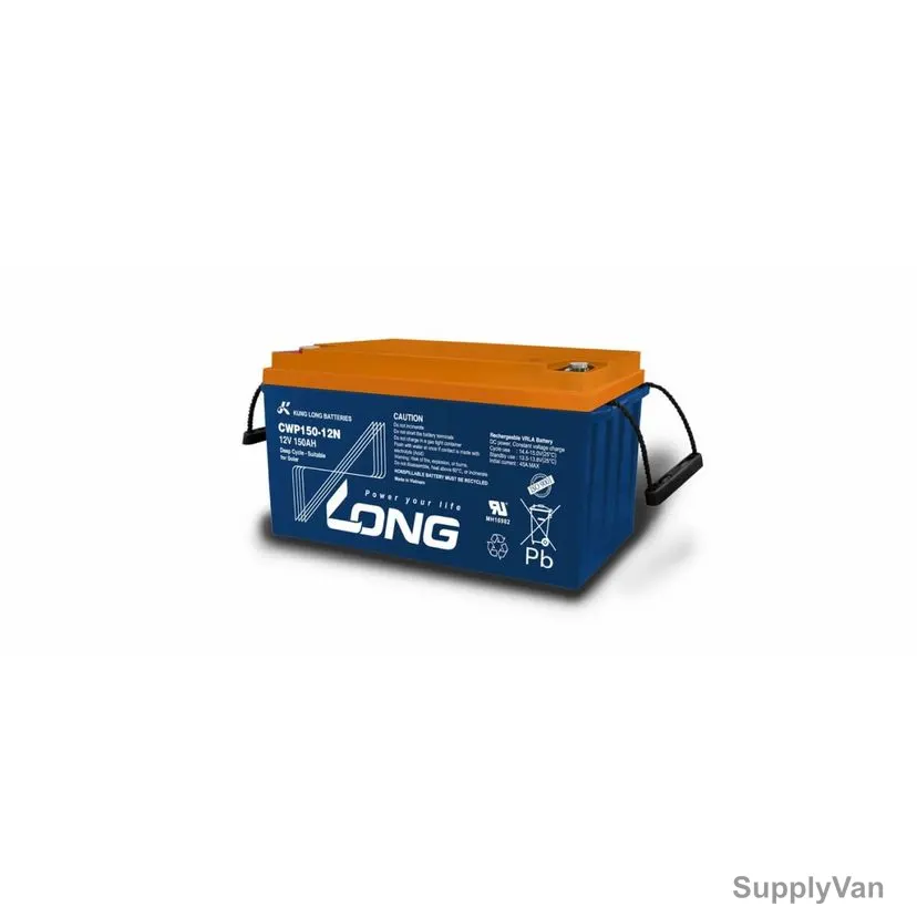 Long Rechargeable Sealed Lead Acid Battery, CWP200-12N, 12V, 100Ah/10 Hr