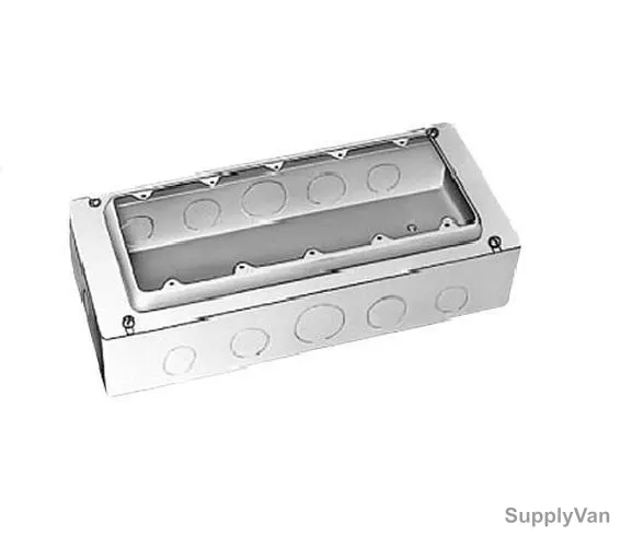 Panasonic 15 Gang Switch Wall Box, DS4915, 54MM, Silver