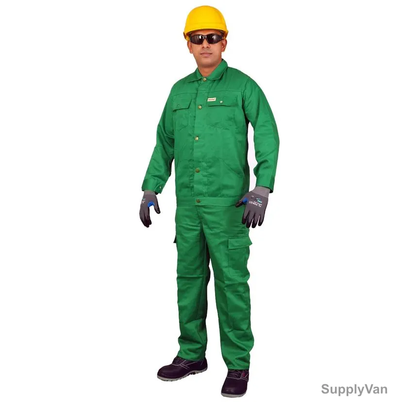 Vaultex Pant and Shirt, CGV, Twill Cotton, 2XL, Green