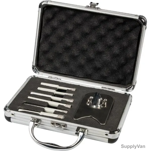 Klingspor Drill Bit Tool Set, DB600F, Supra, 7PCS