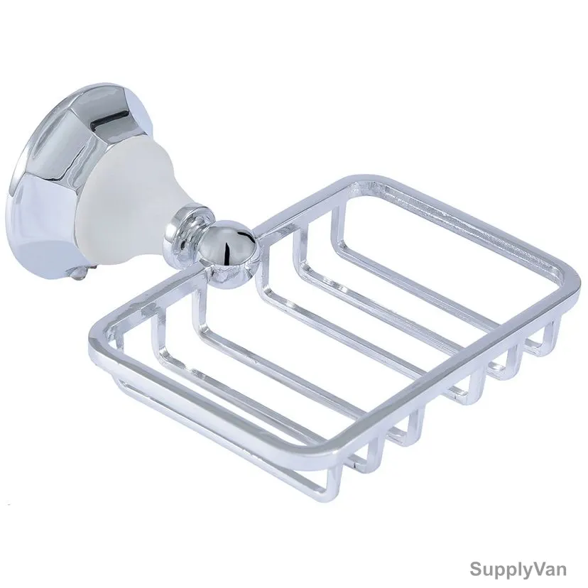 Al Ihsan Soap Dish, 8111, Silver Colour, Steel — image 1