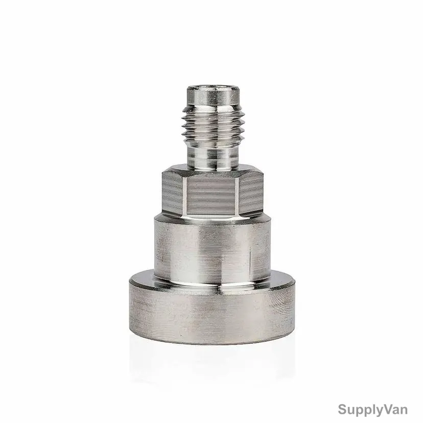 Rhinomotive Spray Gun Epp Adapter, R1419, Stainless Steel, Type 5 — image 1