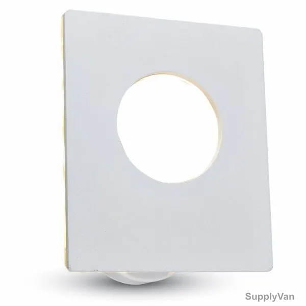 V-Tac LED Wall Light, VT-744-SQ, SMD, 6W, WarmWhite
