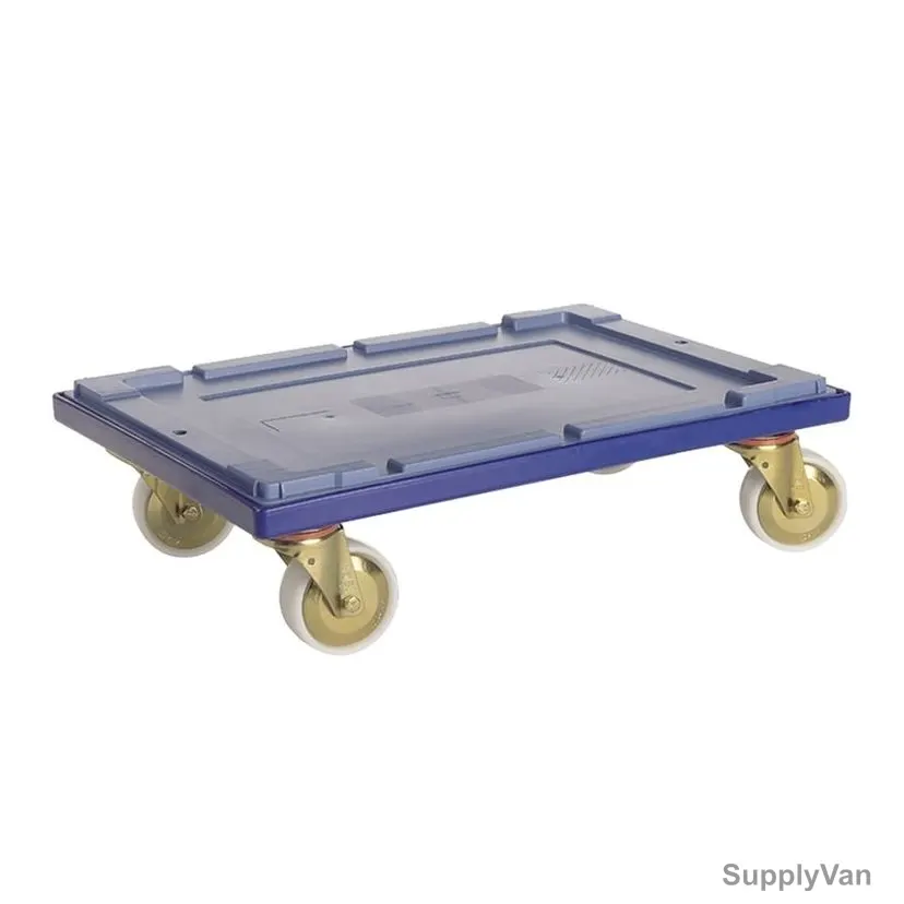 Bito Transport Dolly, TR64MBS, Polypropylene, 610 x 410MM, Blue and White