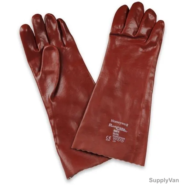 Honeywell Gloves, BAN, Redcote Plus, L, RED, PK24