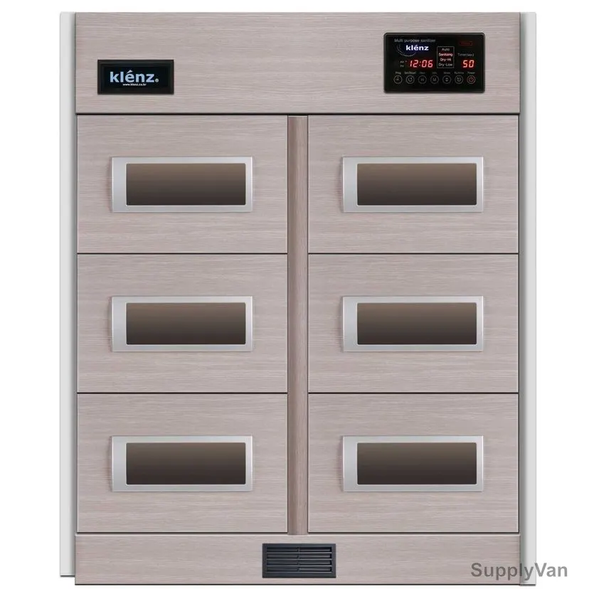 Klenz 3 Stage Sanitation Cabinet, KS-320, 6 Doors, 6 Inch Height, 820W — image 1