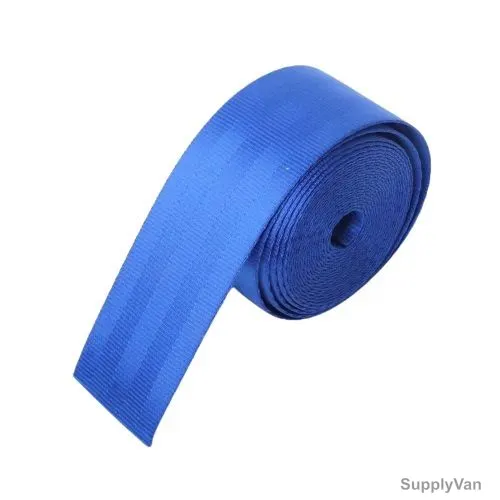 California Formula-T Car Seat Belt, Polyester, 3.6 Mtrs Length, Blue