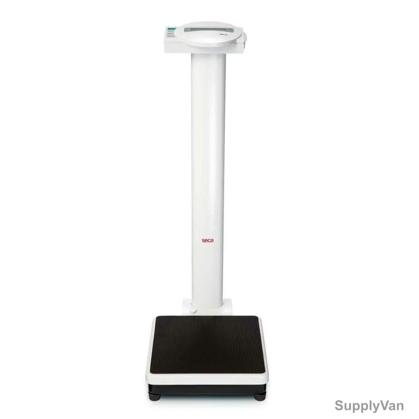 Seca Digital Column Scale with BMI Function, 769, 200 Kg, White — image 1