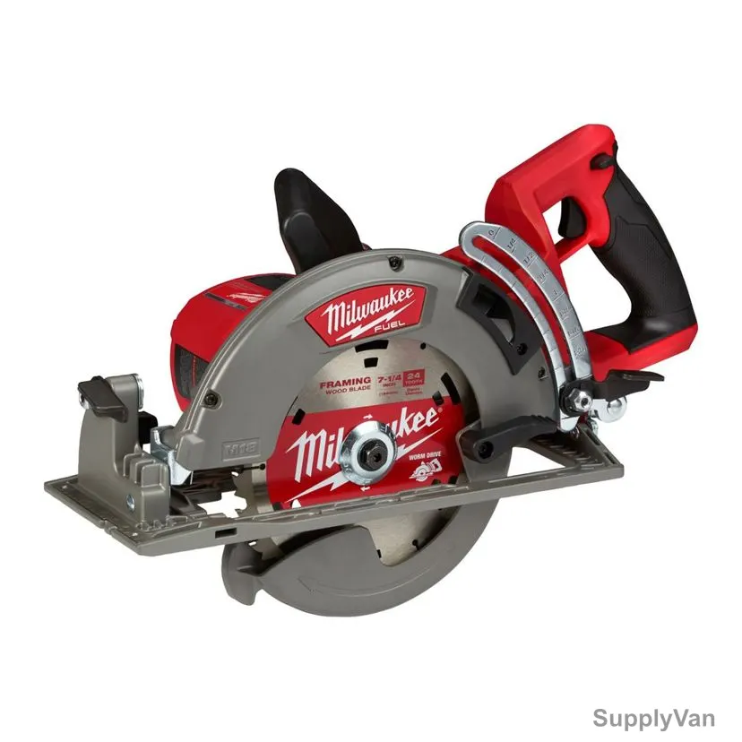 Milwaukee Rear Handle Cordless Circular Saw, M18FCSRH66-0, Fuel, 18V, 190MM — image 1