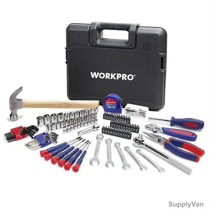 Workpro Home Repairing Tools Set, WP209022, 165 Pcs/Set — image 1