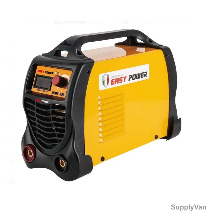 Easy Power Inverter Welding Machine, MMA-650, Yellow/Black