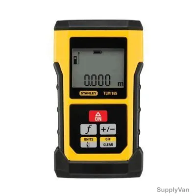 Stanley Laser Distance Measure, STHT1-77139, TLM165, 50 Mtrs