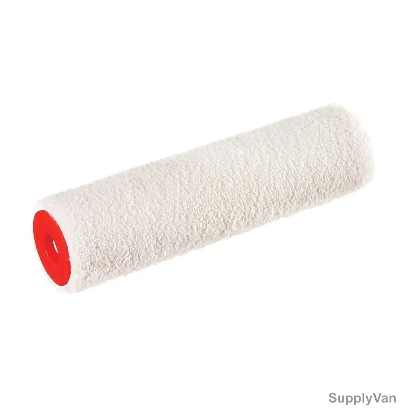 Beorol Paint Roller Cover, VMFR238, Microfiber, White