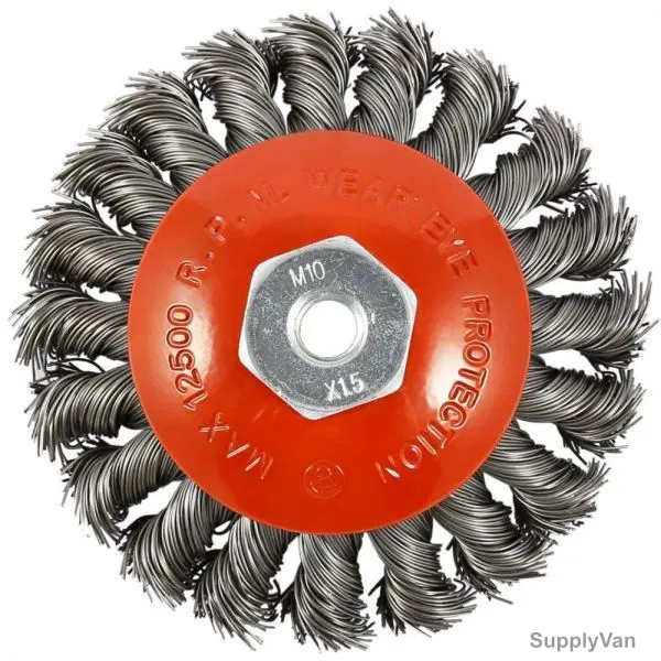 Hawk Wire Bevel Brush, 622151-3108, Knotted, 13x100MM