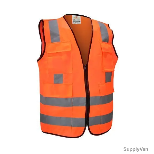 Empiral Safety Vest, E108083204, Bright, Orange, XL