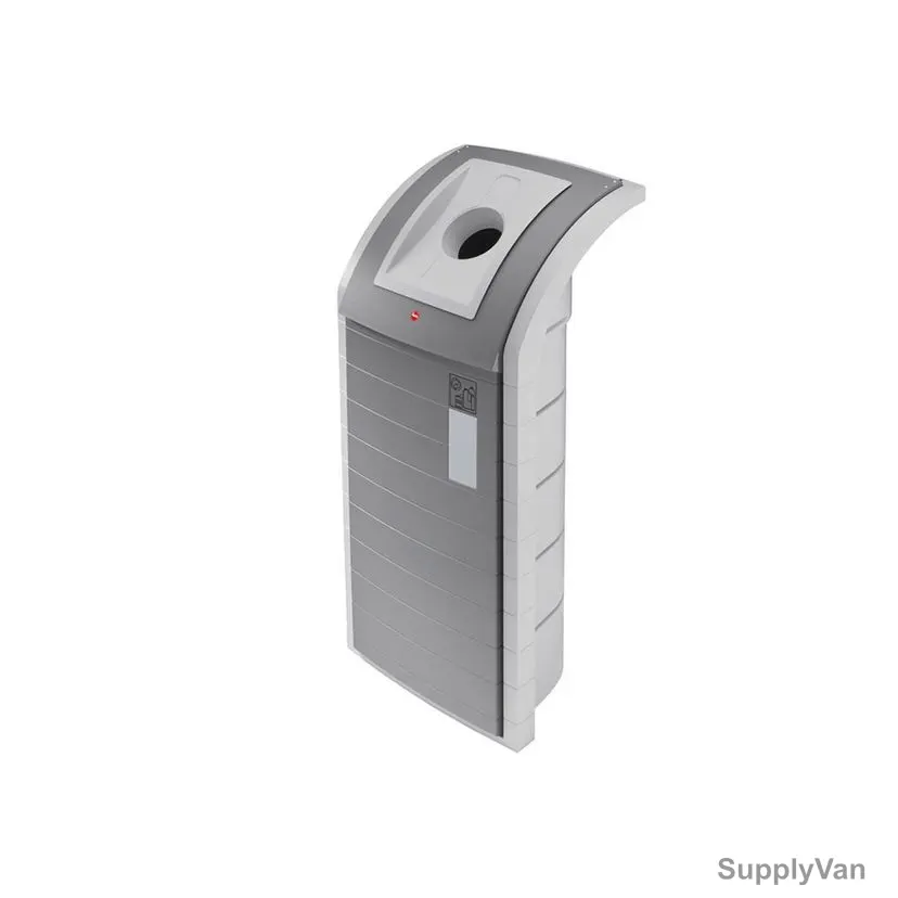 Hailo Waste Bin, HLO-0912-540, ProfiLine WSB, 120 Litres, Grey